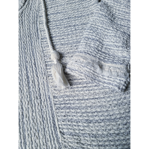 Calypso St. Barth Tassel Front Tunic Sweater Top Size Medium - Picture 5 of 8